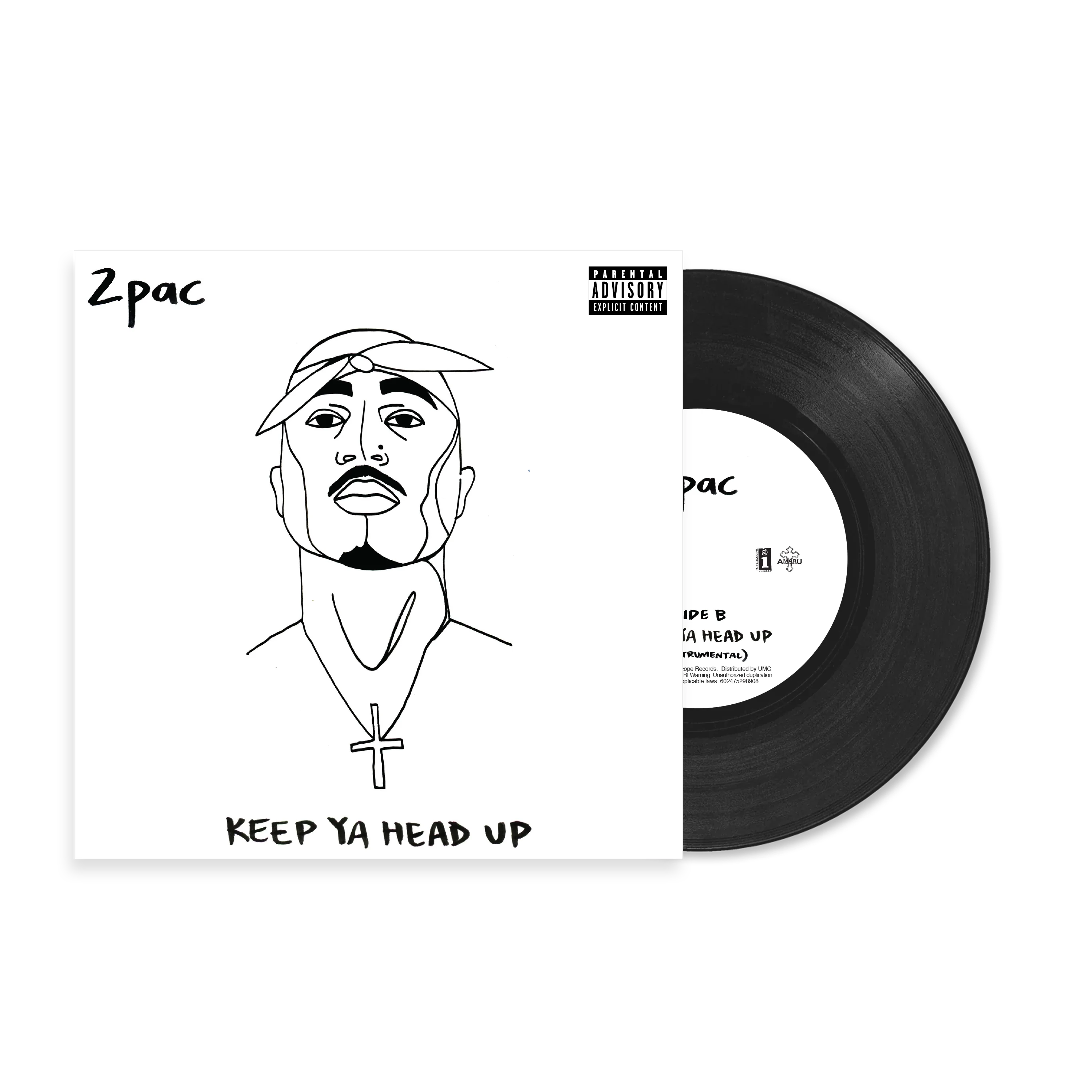2Pac - Keep Ya Head Up 7" Vinyl - Image 2