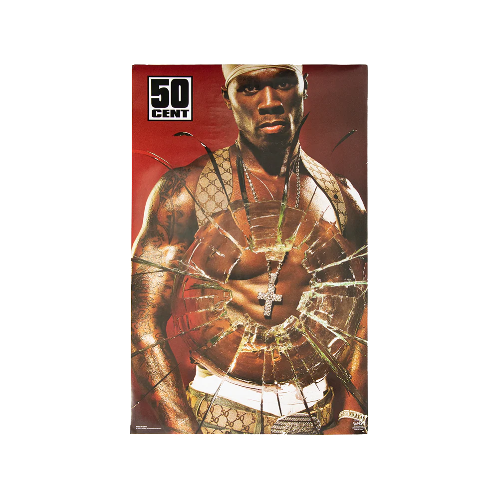 50 Cent Vintage Poster