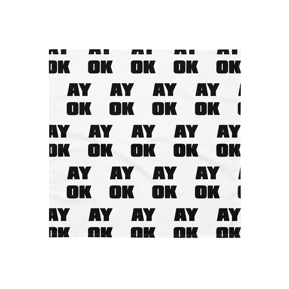 "AY OK" Bandana