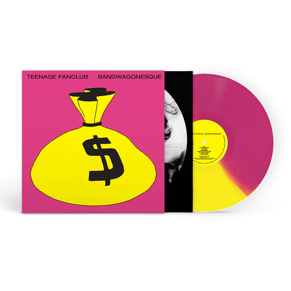 Bandwagonesque - Opaque Yellow & Pink Split Color Vinyl 1LP