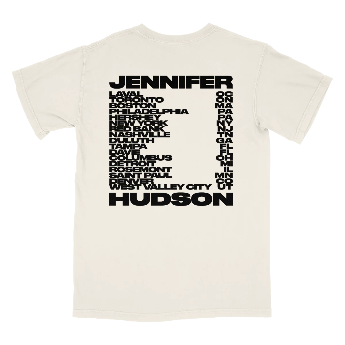 Cream Tour Tee - Image 2
