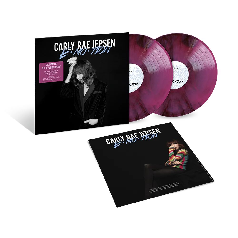 EMOTION - Limited Edition Magenta Swirl 2LP - Image 2