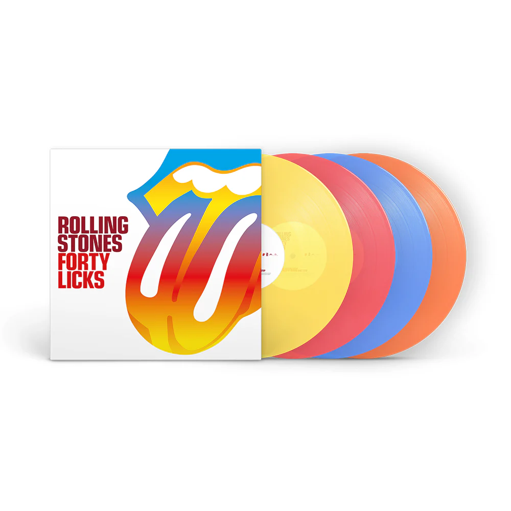 Forty Licks - 180G Color 4LP Vinyl