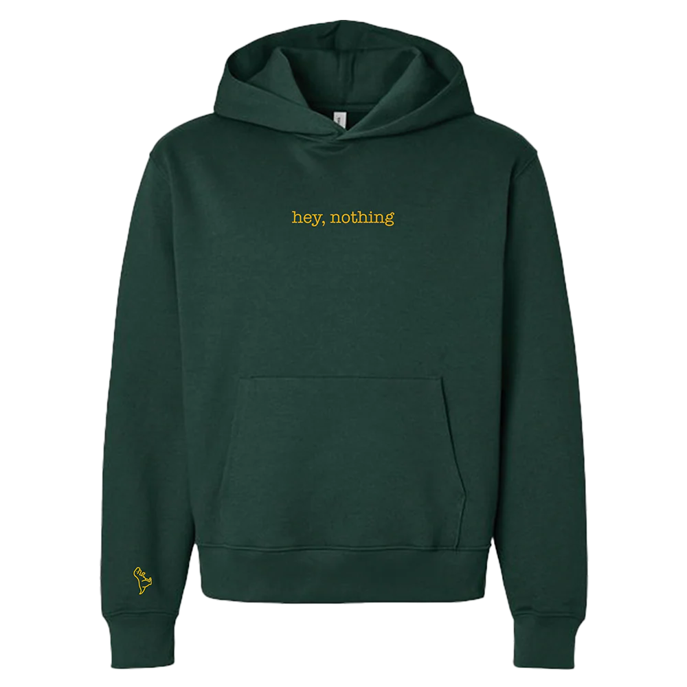 hey, nothing Logo Hoodie