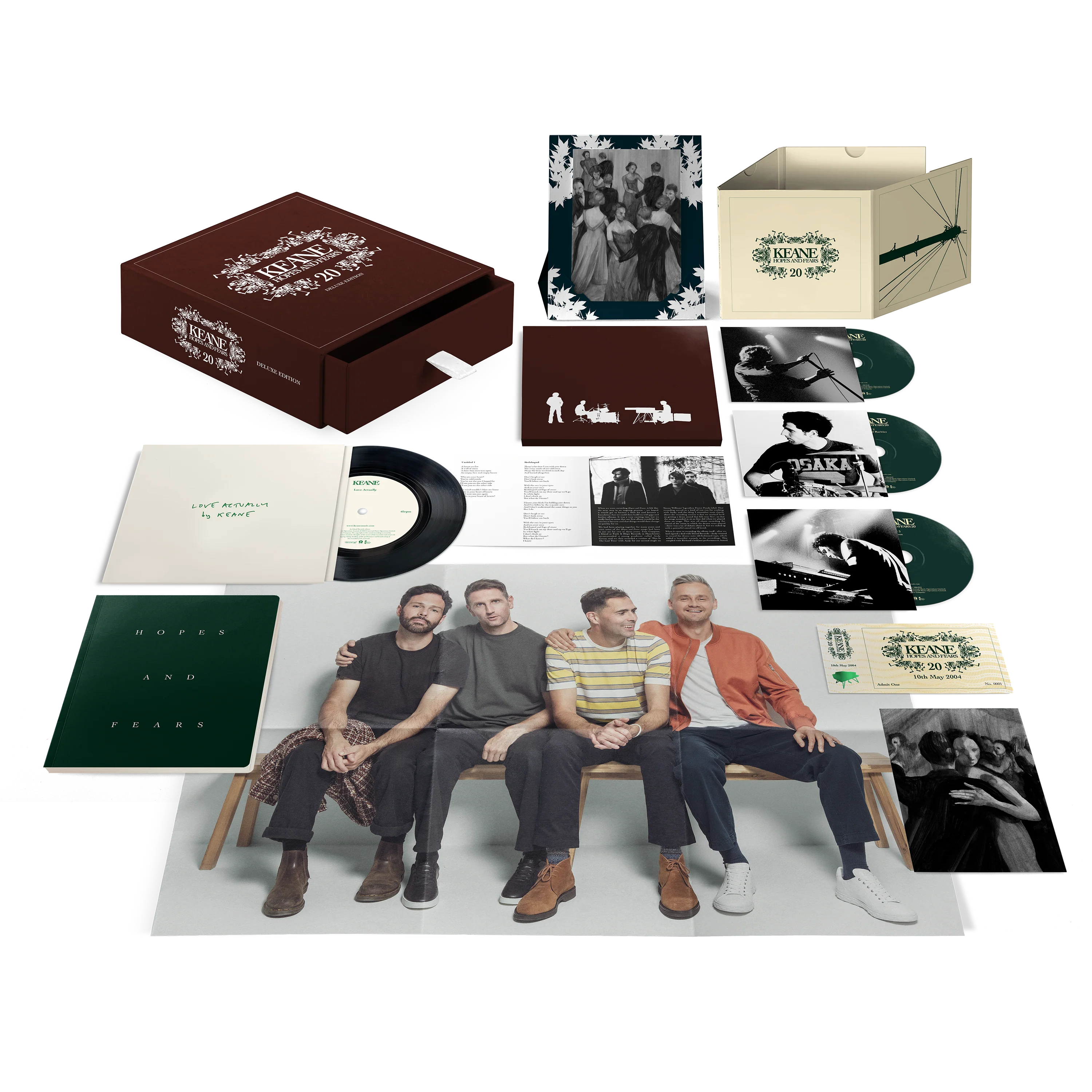 Hopes And Fears 20 Super Deluxe Limited Edition 3CD + 7"