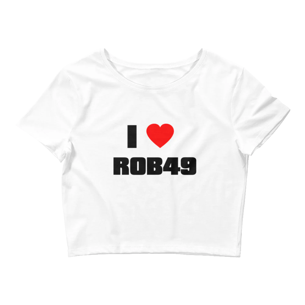 "I Love Rob49" Crop Top