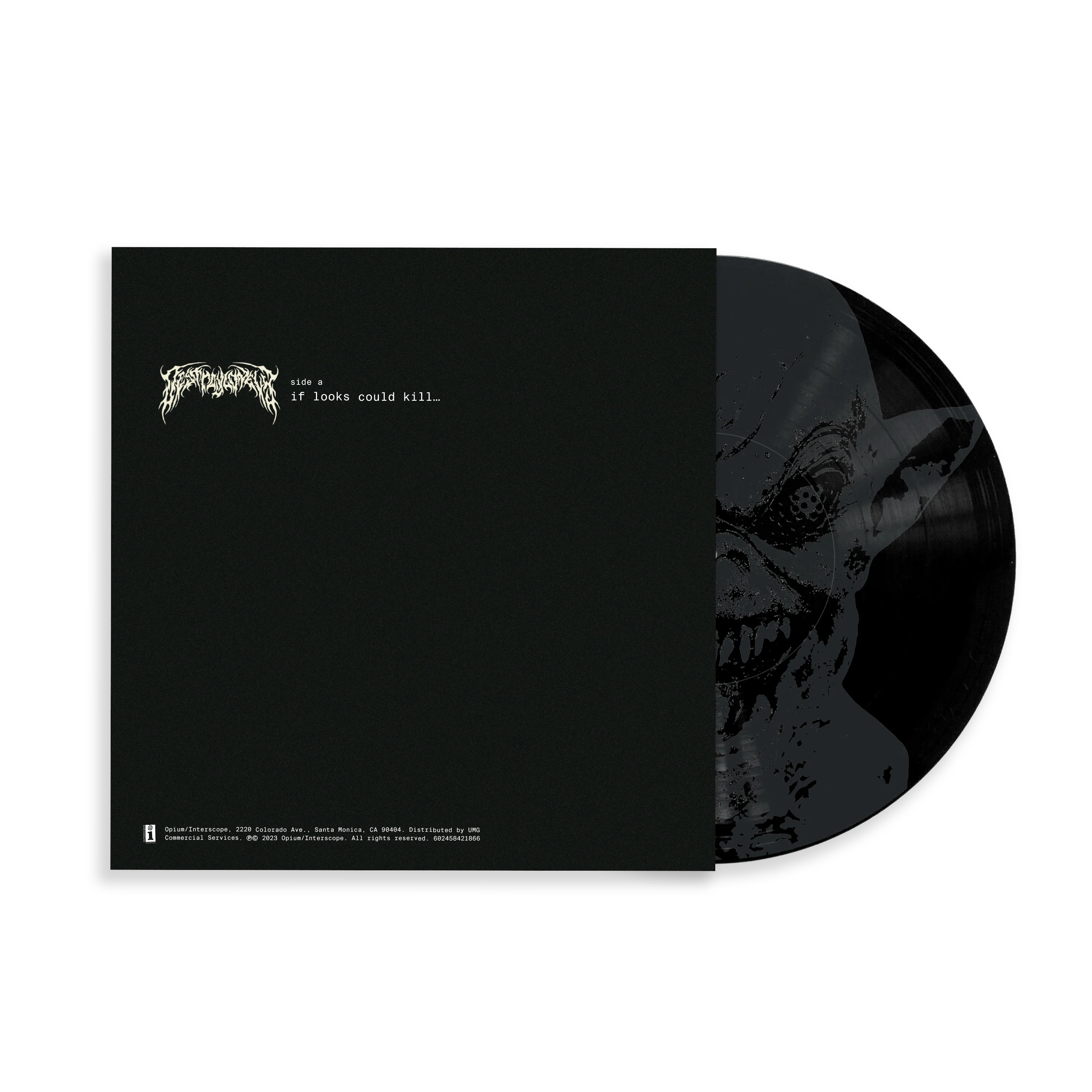 if looks could kill 7" Etched Vinyl - Image 3