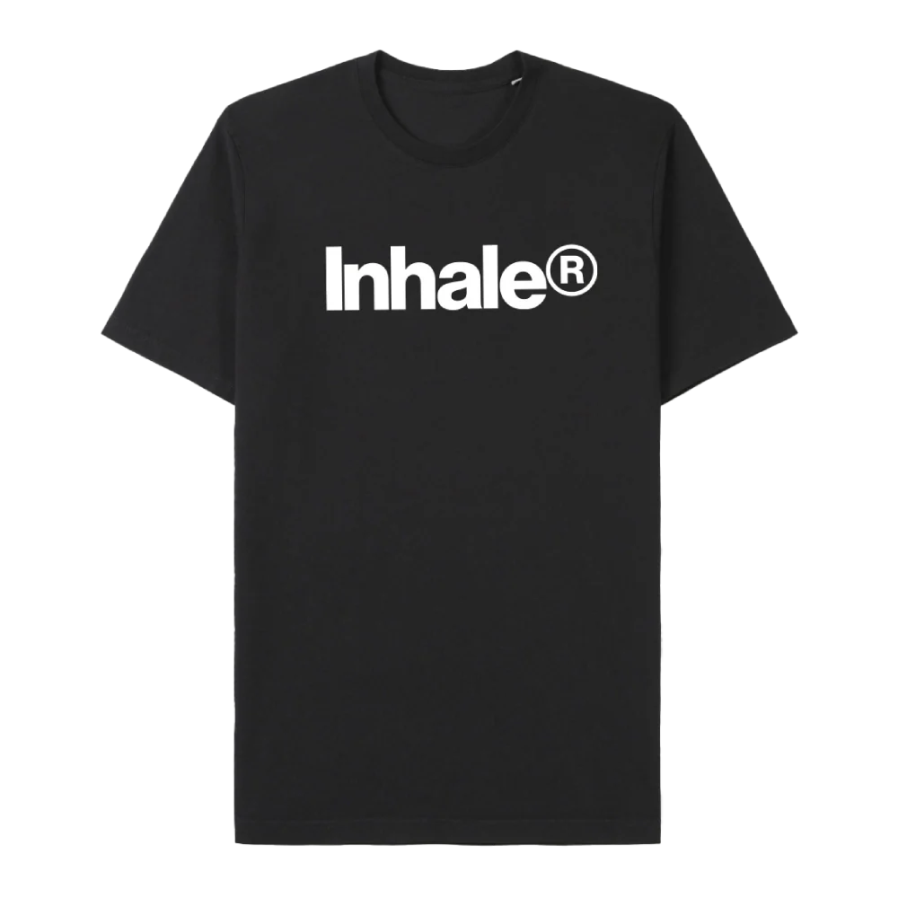 Inhaler Logo T-Shirt in Black