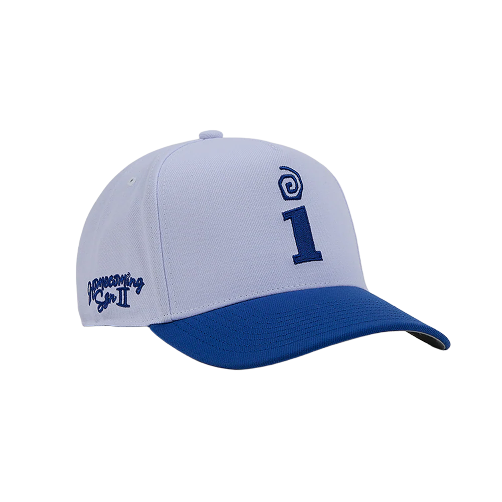 Interscope Blue University Snapback Hat