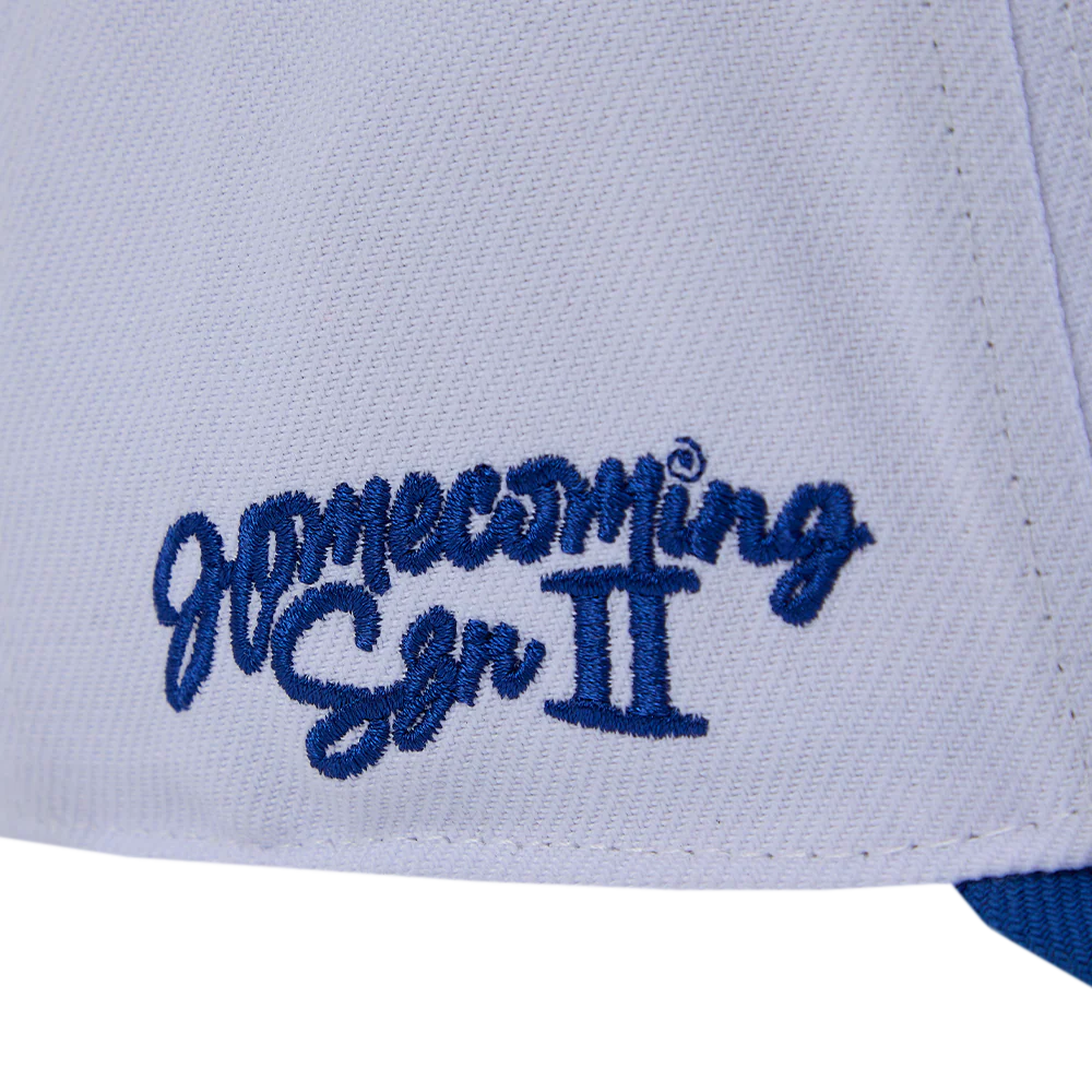 Interscope Blue University Snapback Hat - Image 4