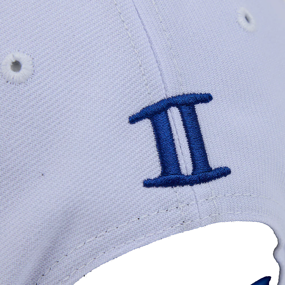 Interscope Blue University Snapback Hat - Image 5