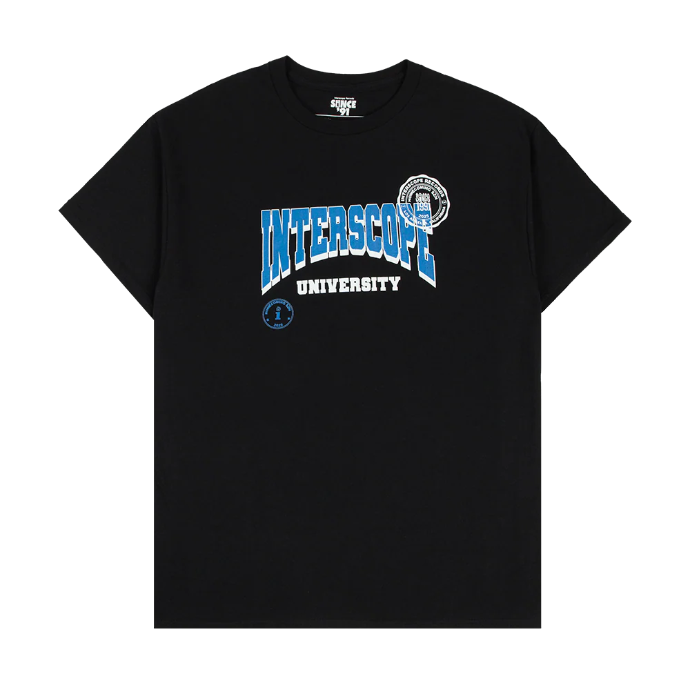 Interscope Blue University T-shirt