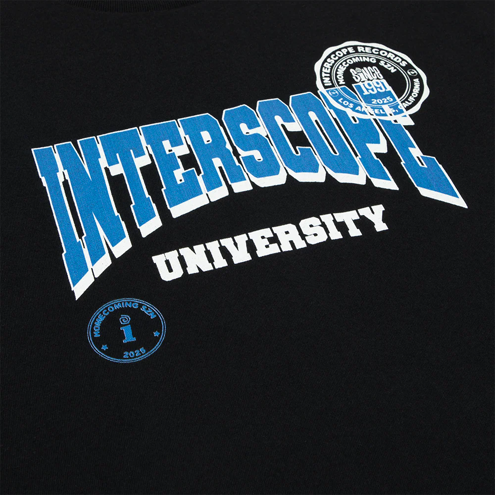 Interscope Blue University T-shirt - Image 2
