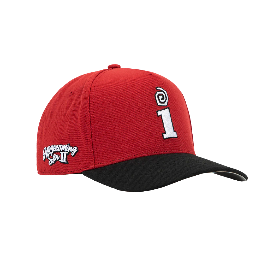 Interscope Red University Snapback Hat