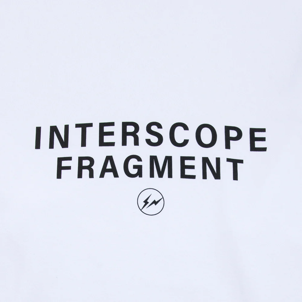 Interscope x Fragment Collection 01 - White Crewneck - Image 4