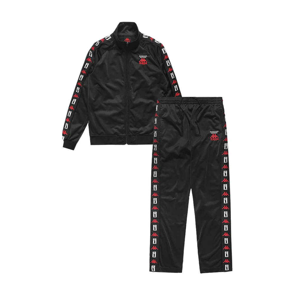 Interscope x Kappa Tracksuit (Black)