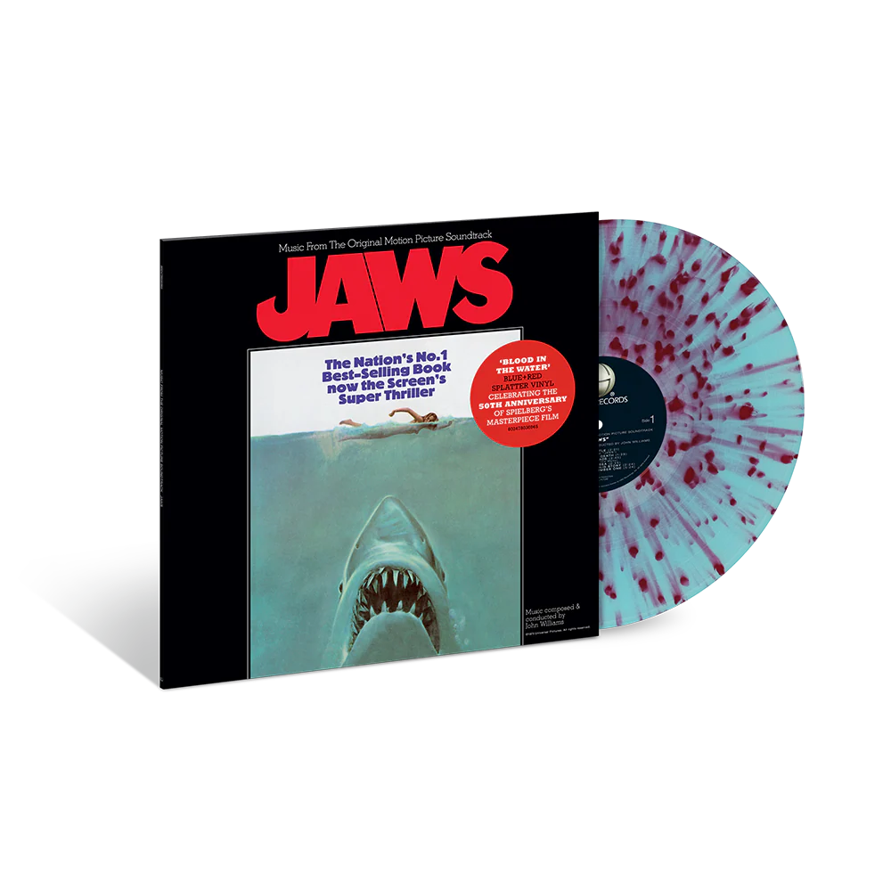 JAWS (50th Anniversary) “Blood in the Water” Splatter Vinyl - Image 2