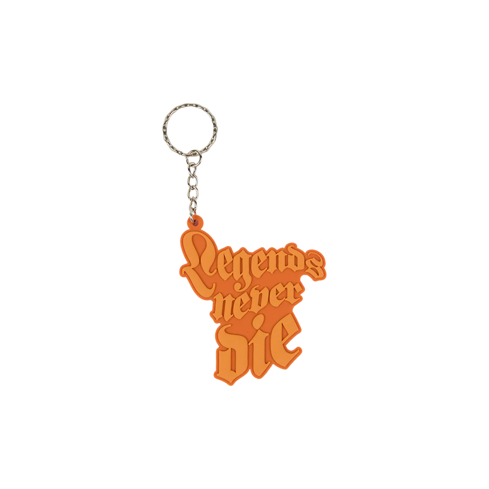 Legends Never Die Keychain
