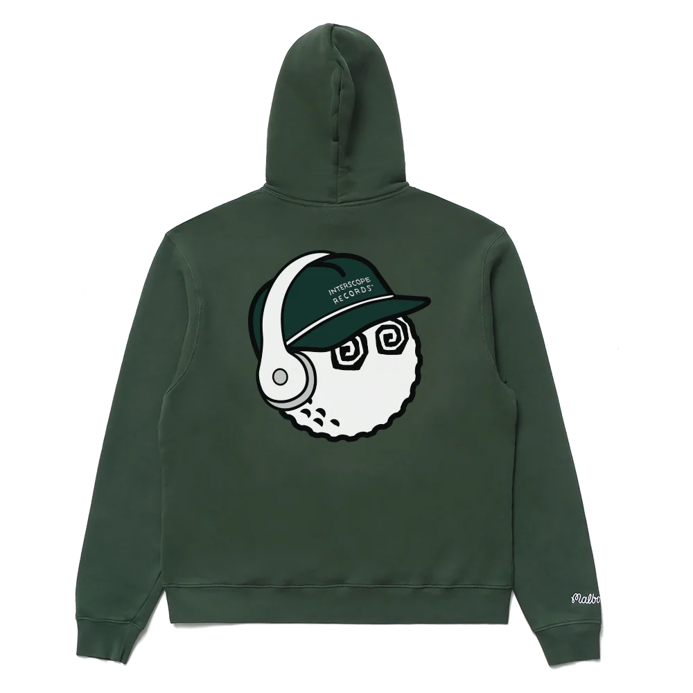 Malbon x Interscope Hoodie - Green - Image 2
