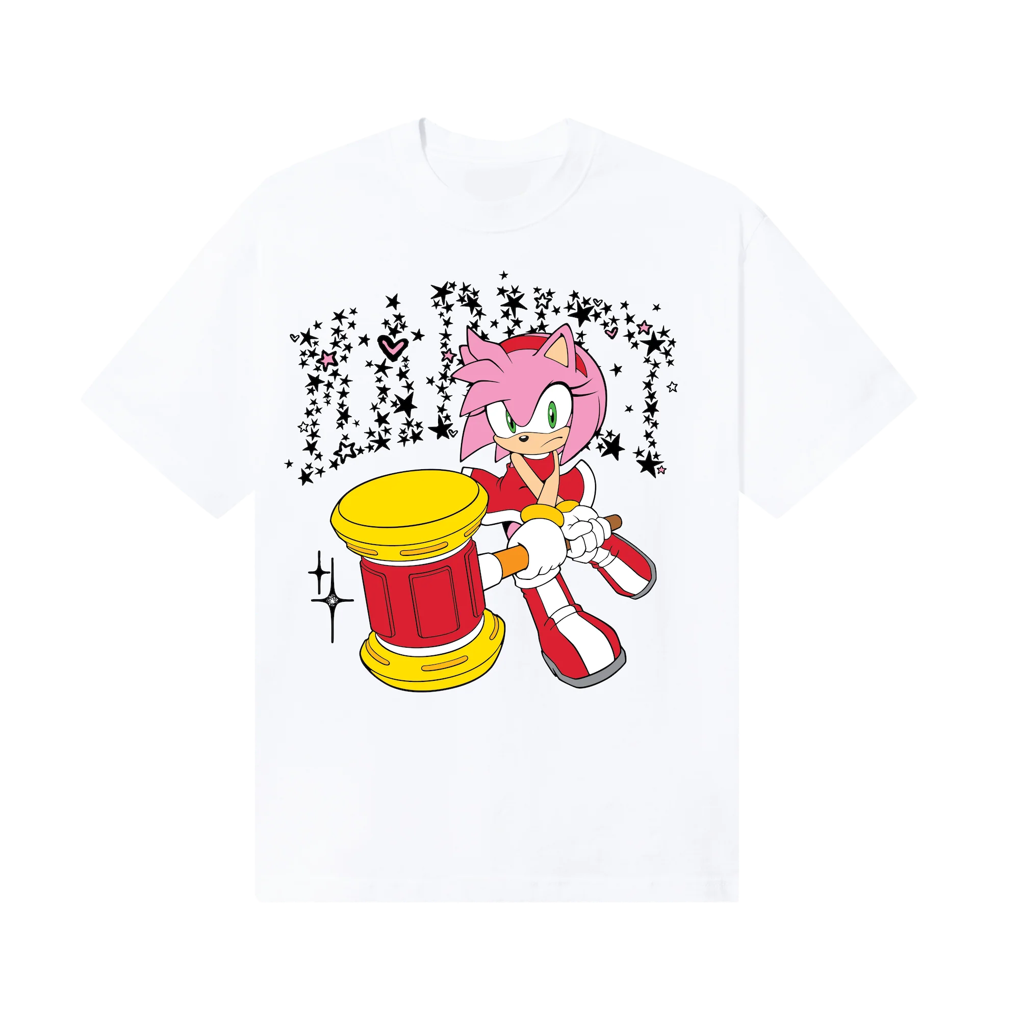 MARKET x SONIC THE HEDGEHOG  “Amy Rose Tee” for TiaCorine