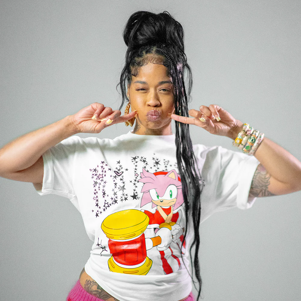 MARKET x SONIC THE HEDGEHOG  “Amy Rose Tee” for TiaCorine - Image 3