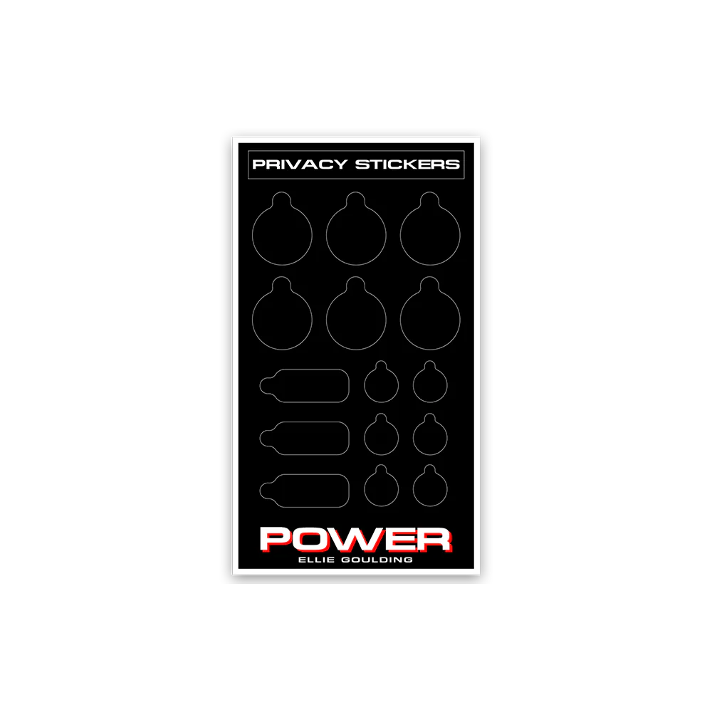 Power Privacy Stickers