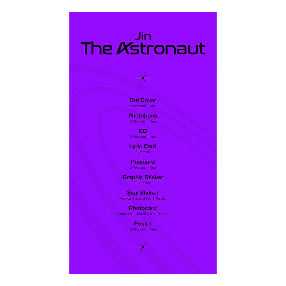 “The Astronaut” CD (VERSION 01) - Image 2