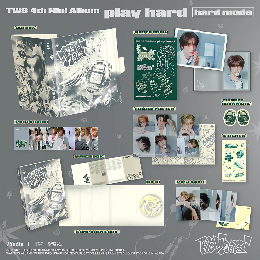 TWS 4th Mini Album ‘play hard’ hard mode - Image 2