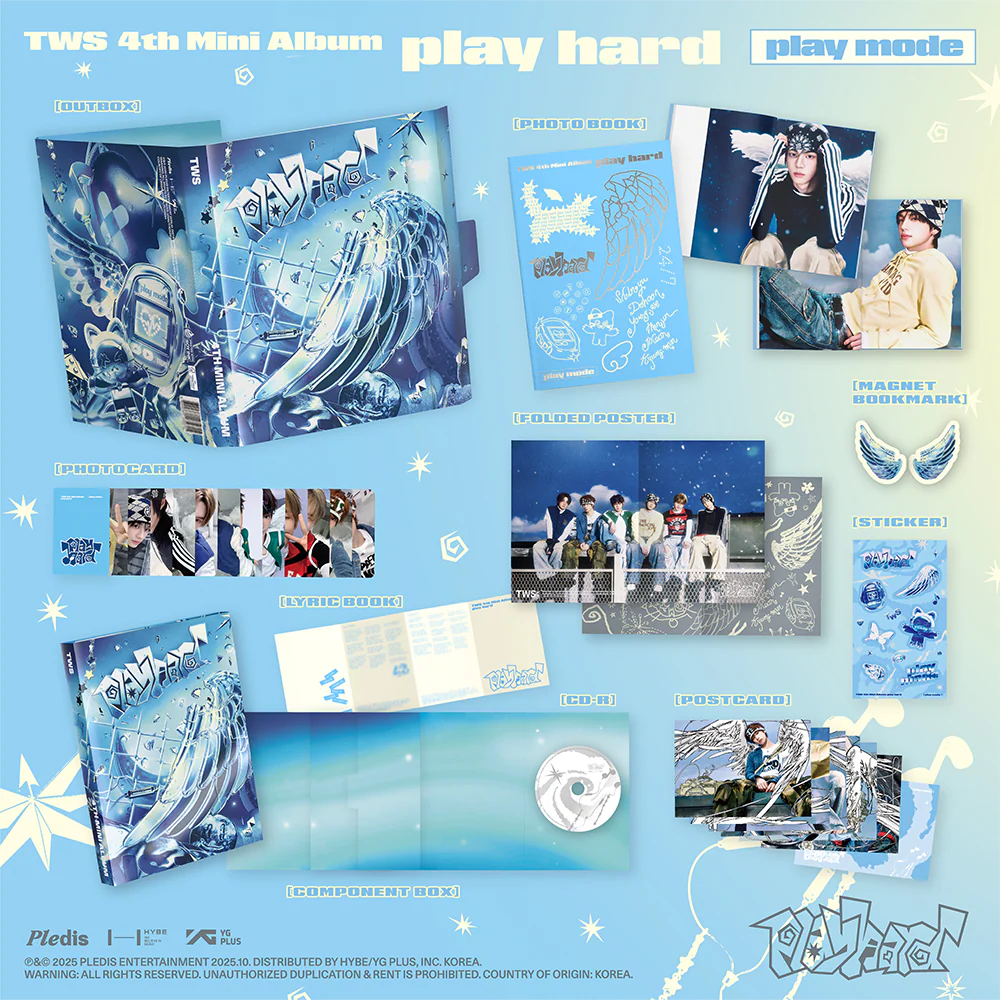 TWS 4th Mini Album ‘play hard’ play mode - Image 2