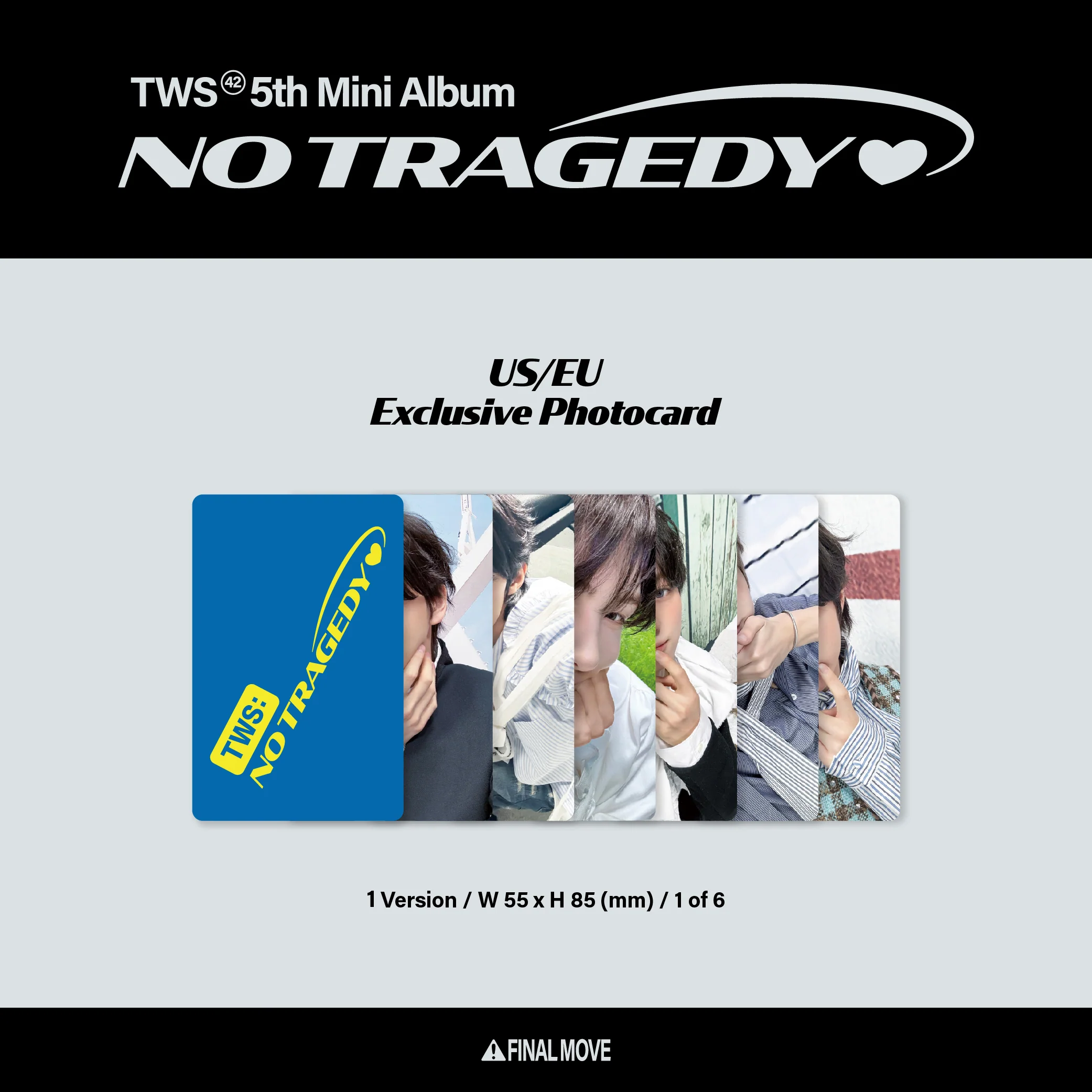 TWS 5th Mini Album ‘NO TRAGEDY' FINAL MOVE Ver. - Image 2