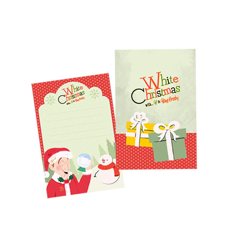 V x Bing Crosby - White Christmas Postcard Set - Image 2